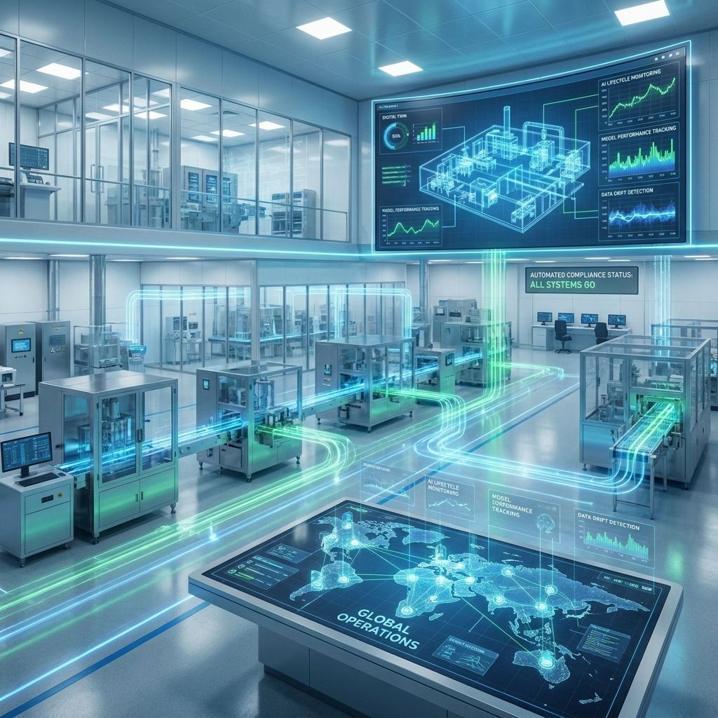 Continuous AI Monitoring and Governance in GxP Manufacturing