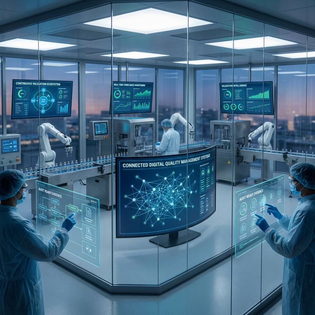 Continuous Validation and AI Governance for GxP Manufacturing