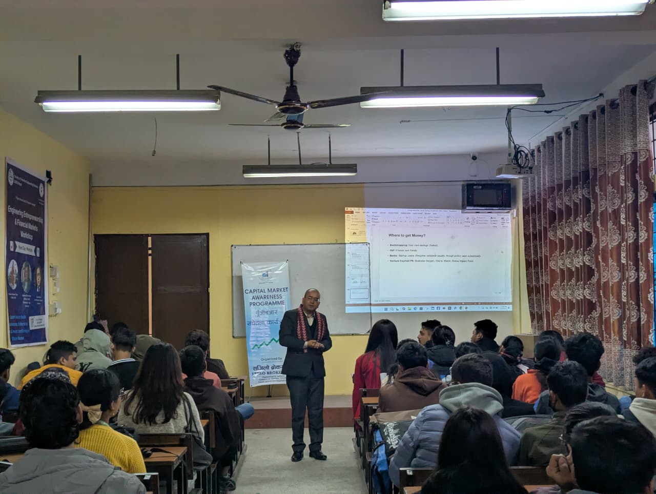 Engineering Enterprenureship and Financial Markets Workshop - 2