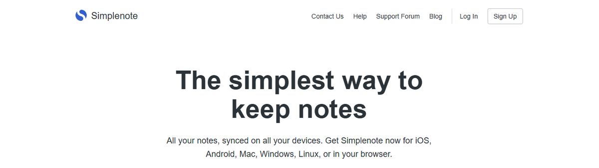 SimpleNote