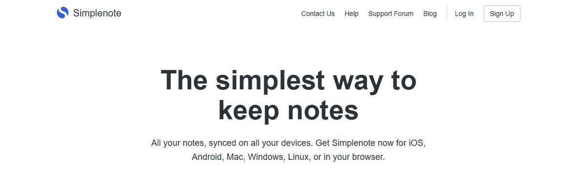 SimpleNote