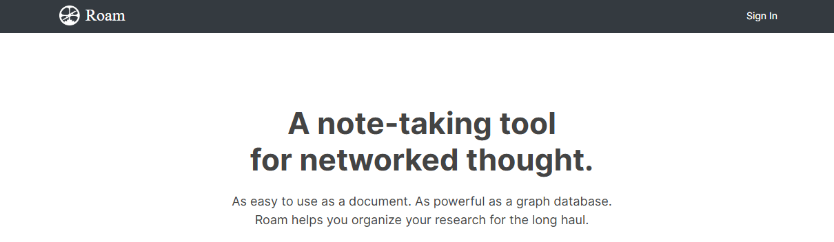 Roam Research