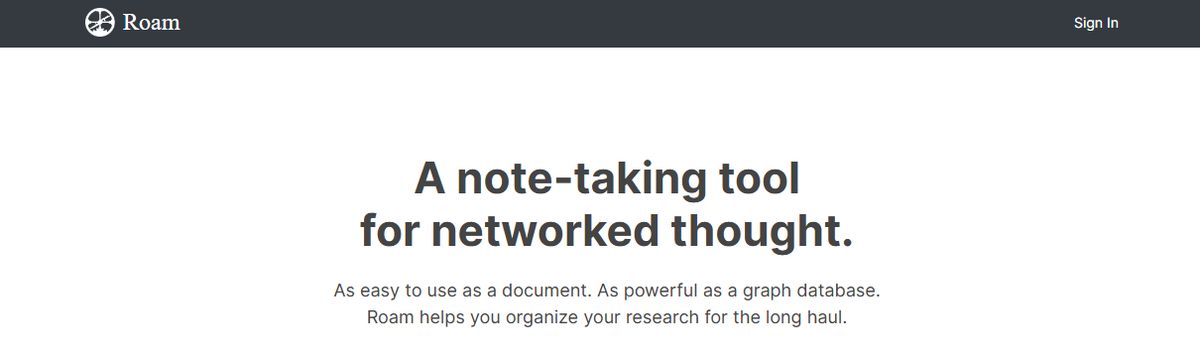 Roam Research