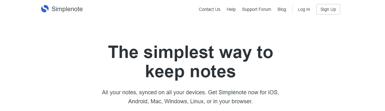 SimpleNote