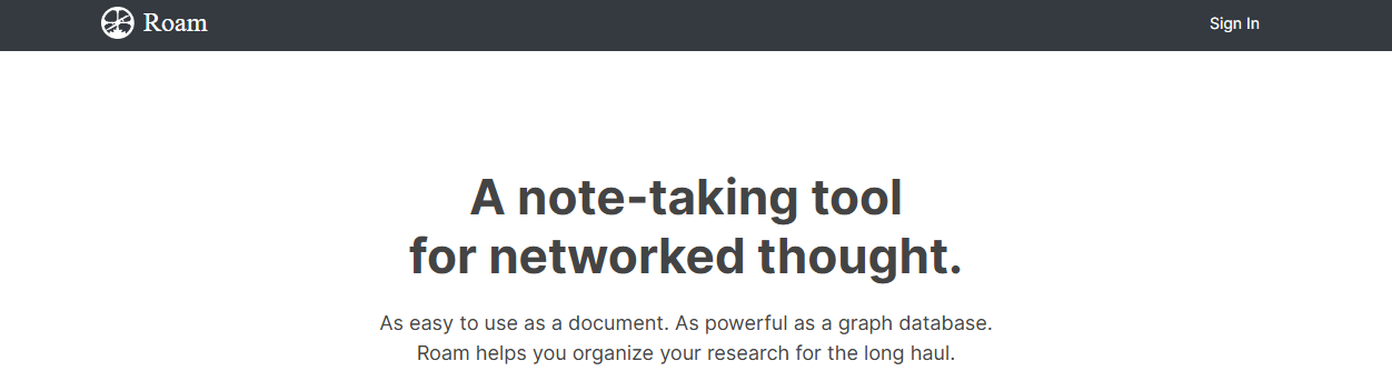Roam Research