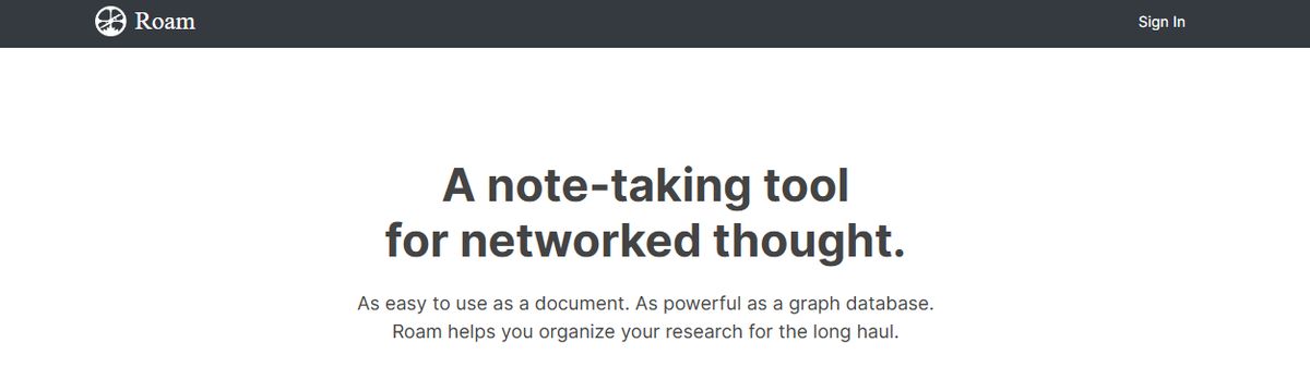 Roam Research