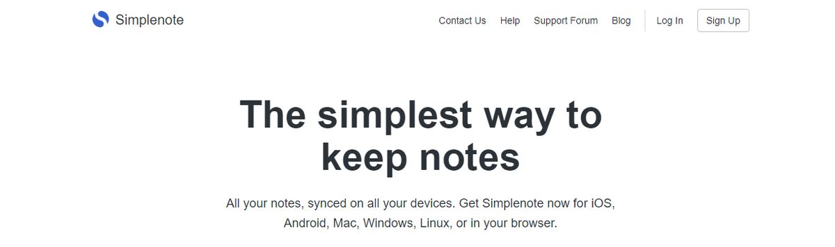 SimpleNote