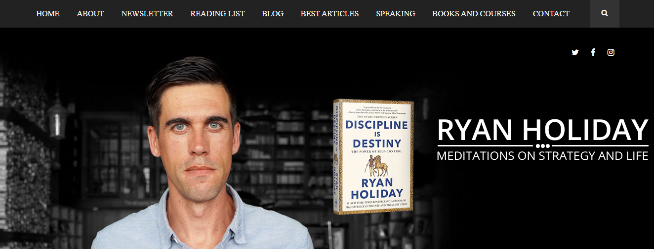 Ryan Holiday