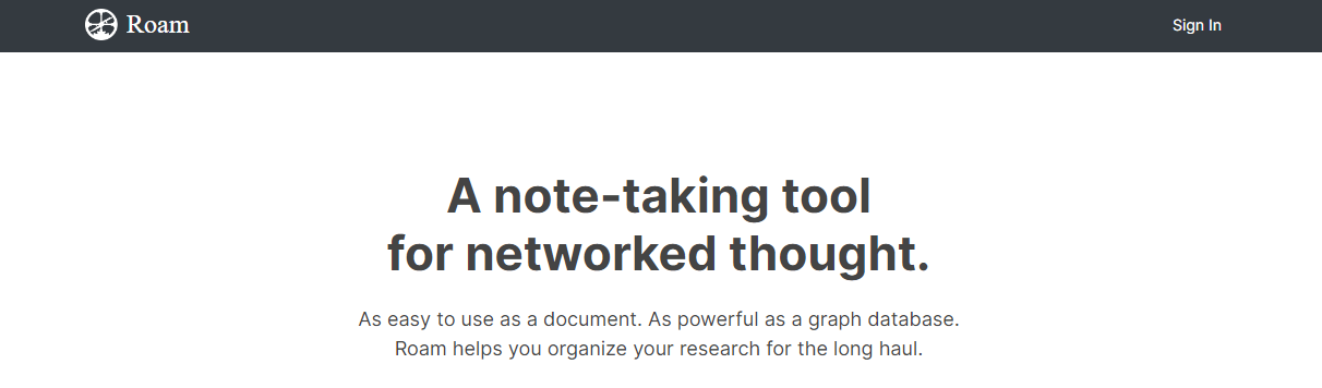 Roam Research