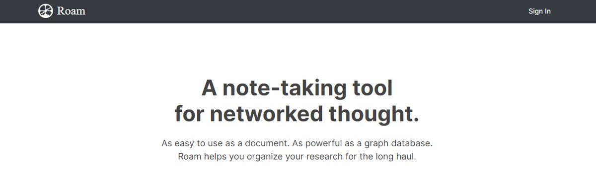 Roam Research
