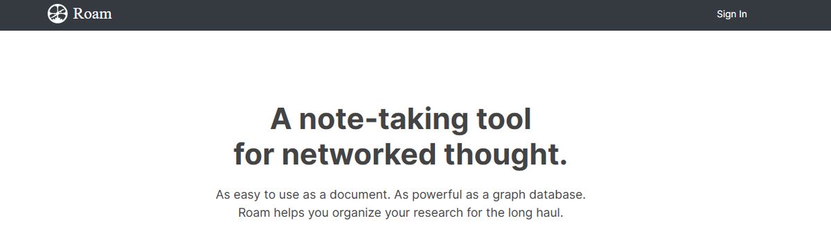 Roam Research