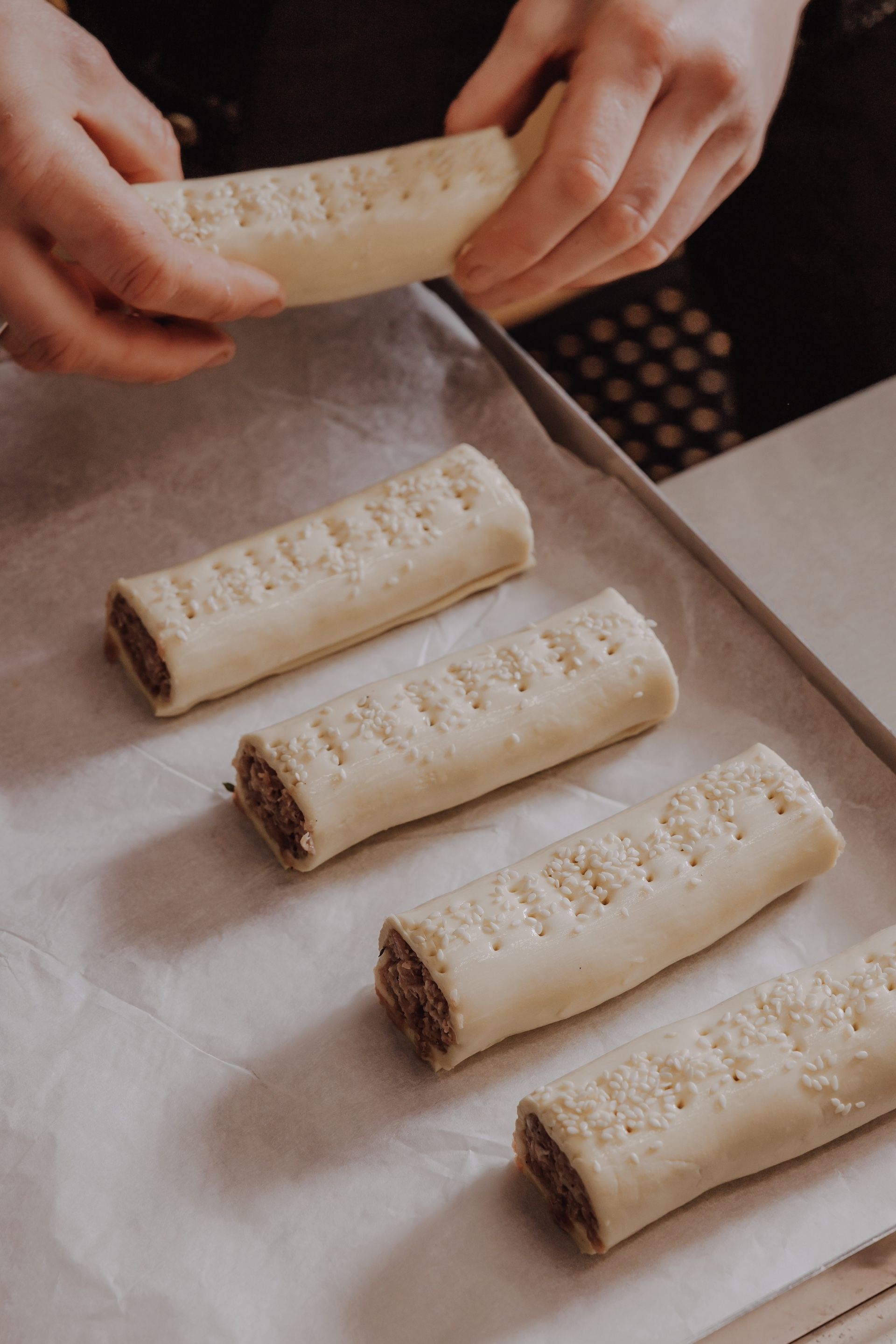 Wild Boar Sausage Rolls - 12 Pack