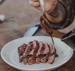 Grilled Wild Venison Rump