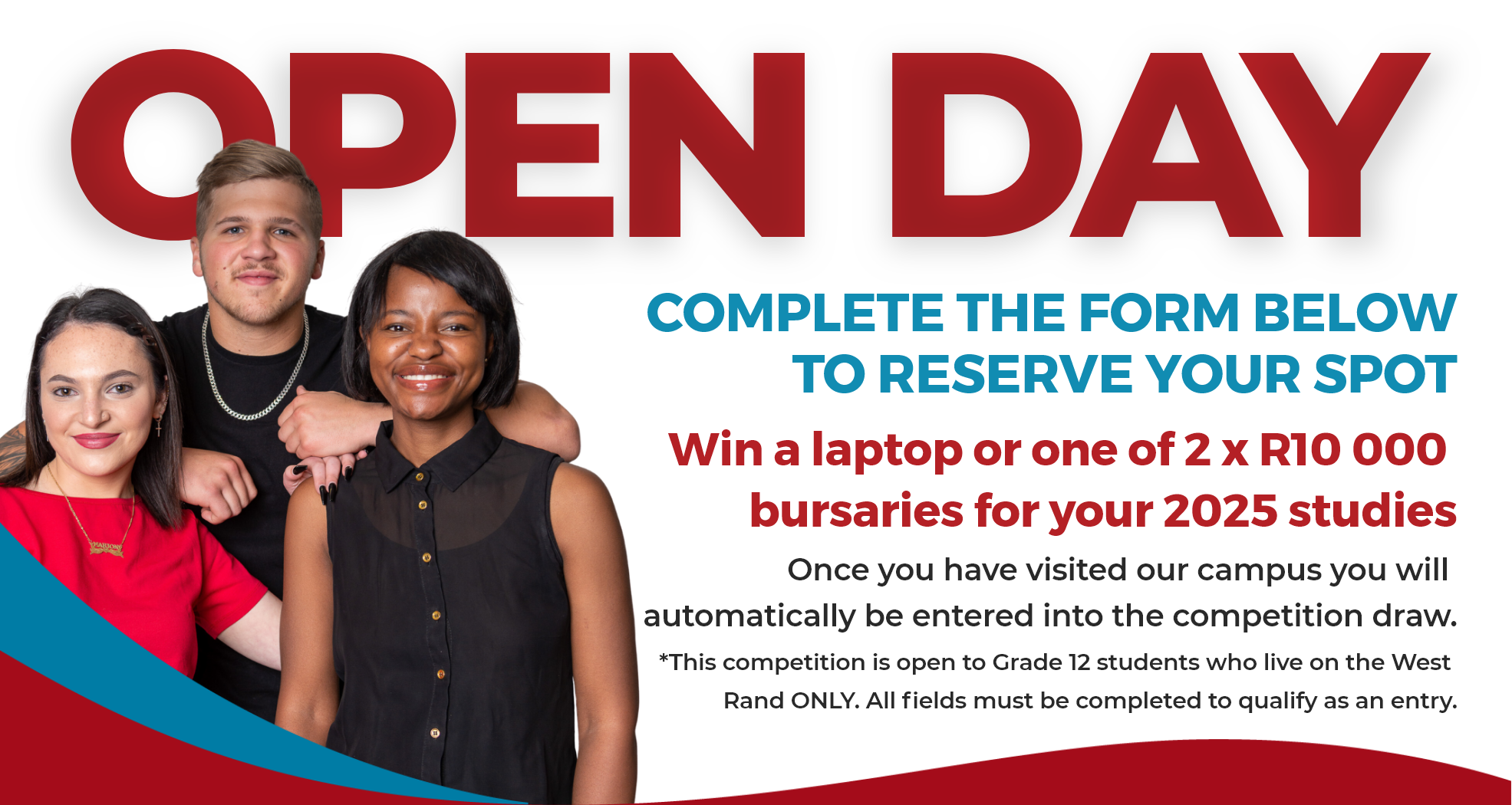Register for Open Day 11 May 2024