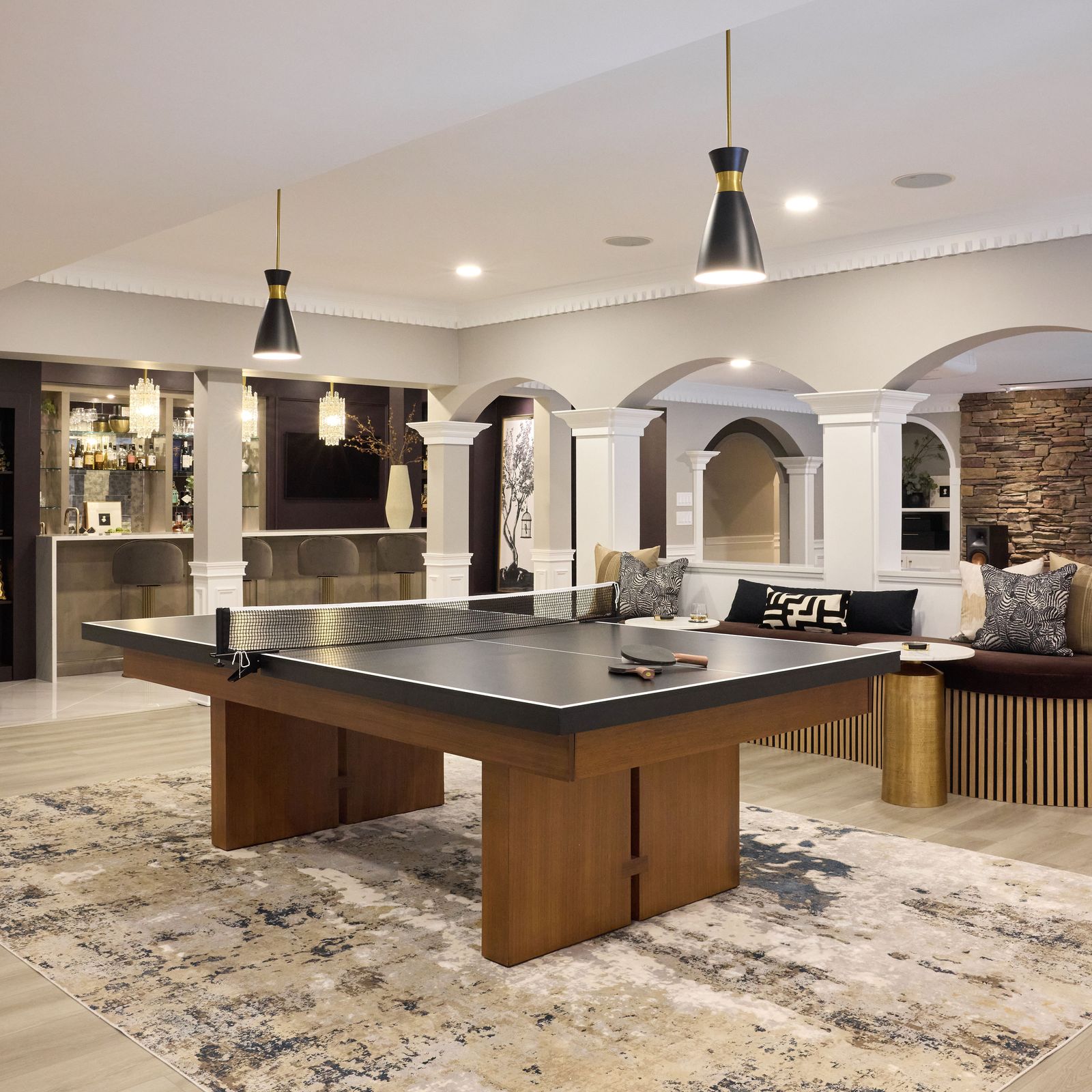 The Luxe Lower Level — UA Designs project