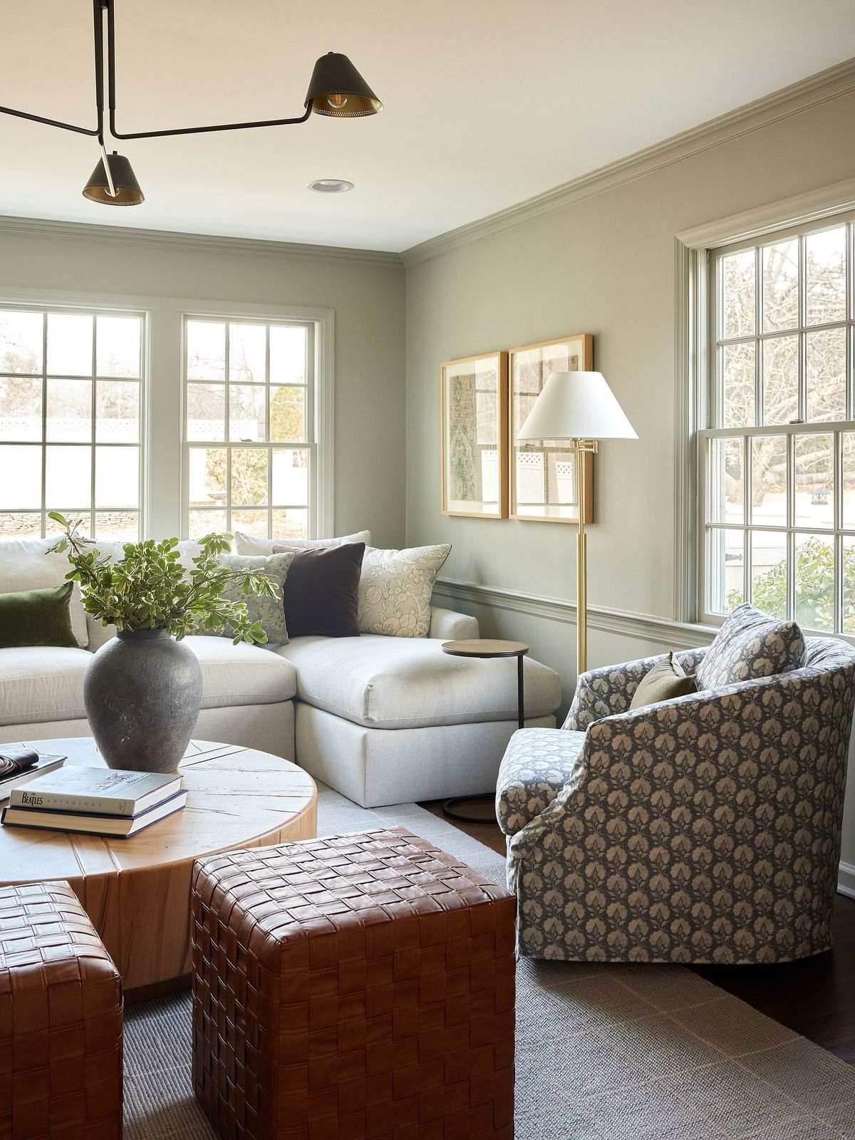 The Intentional Living Room — Living space in Summit, NJ
