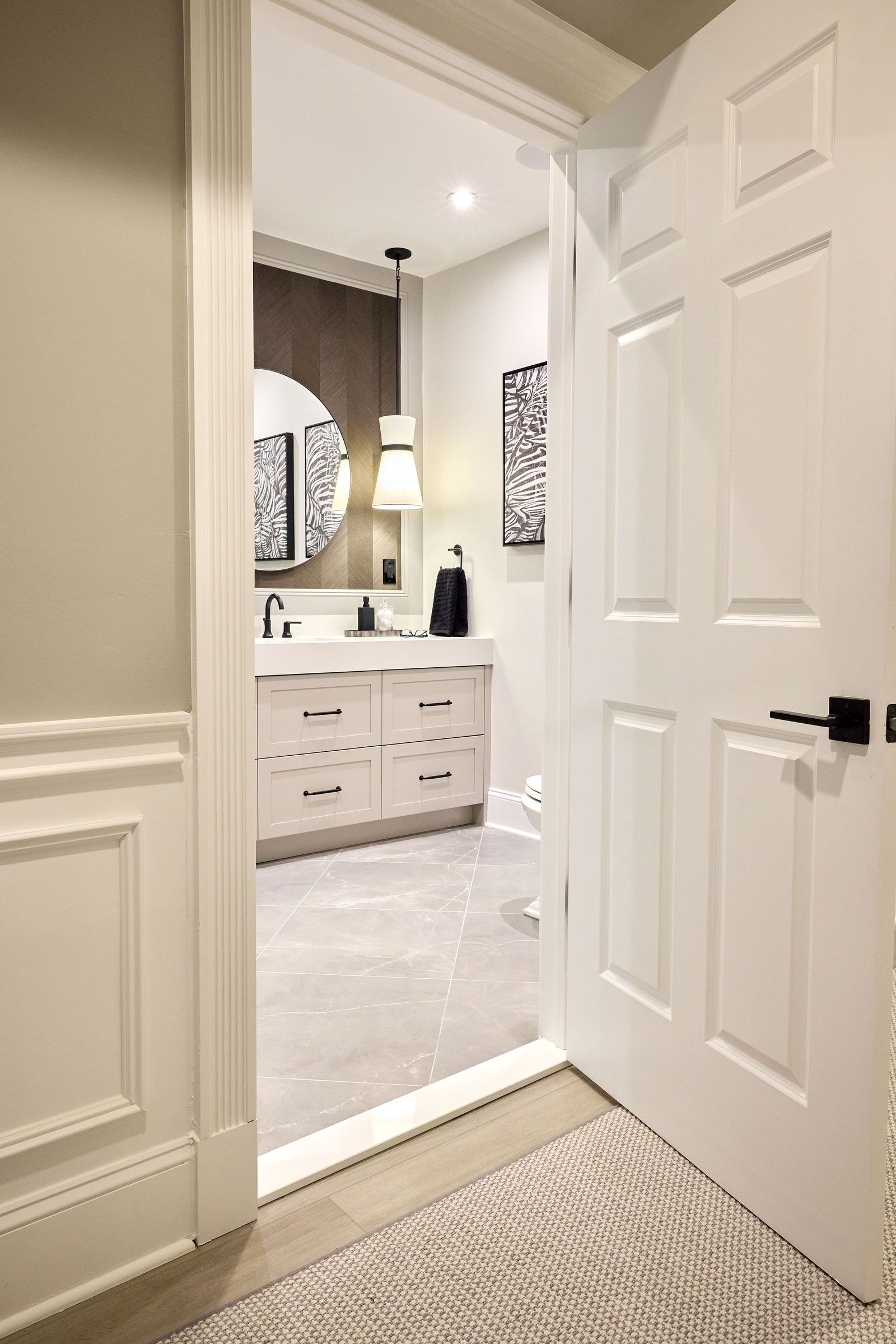 The Luxe Lower Level — UA Designs project