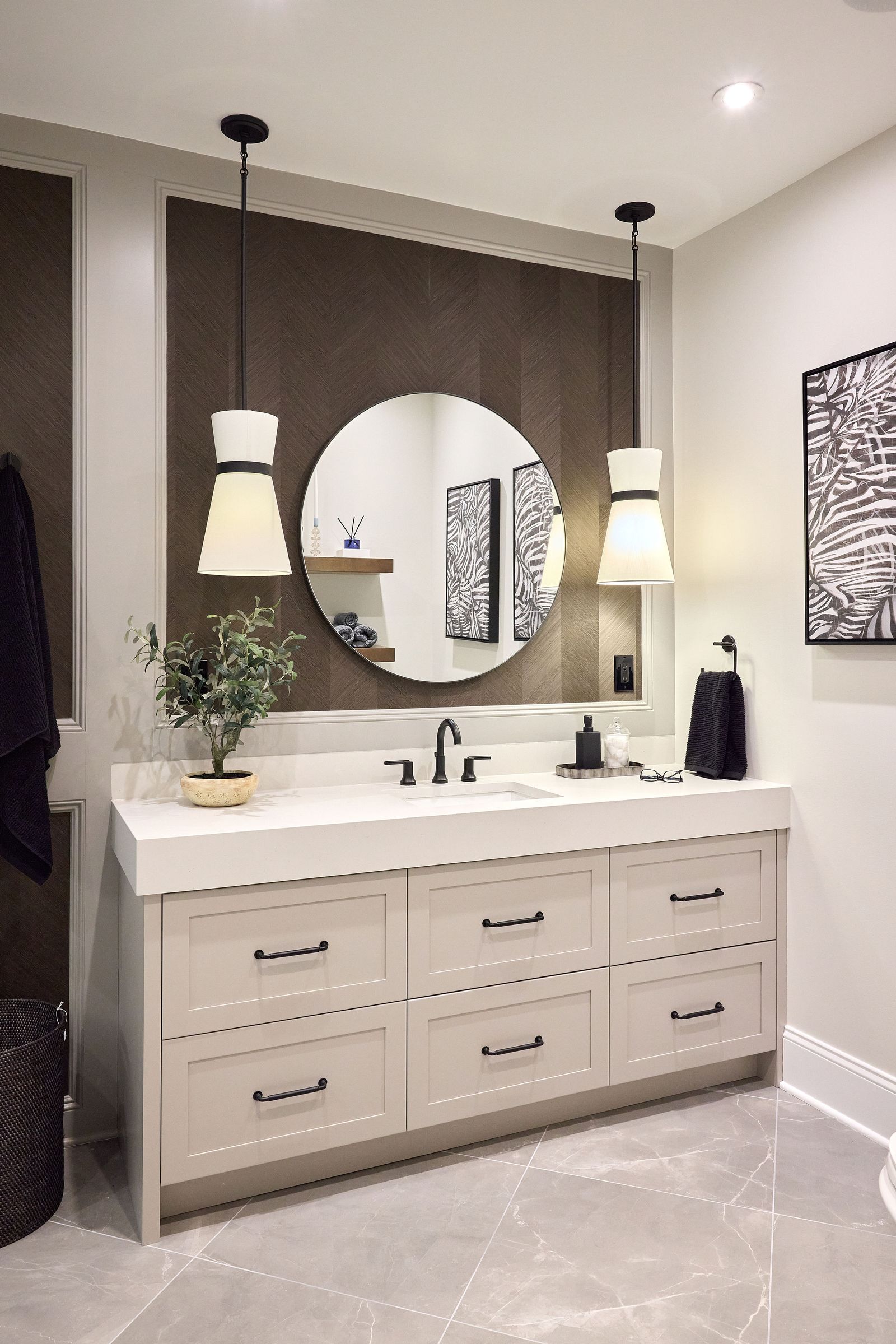The Luxe Lower Level — UA Designs project