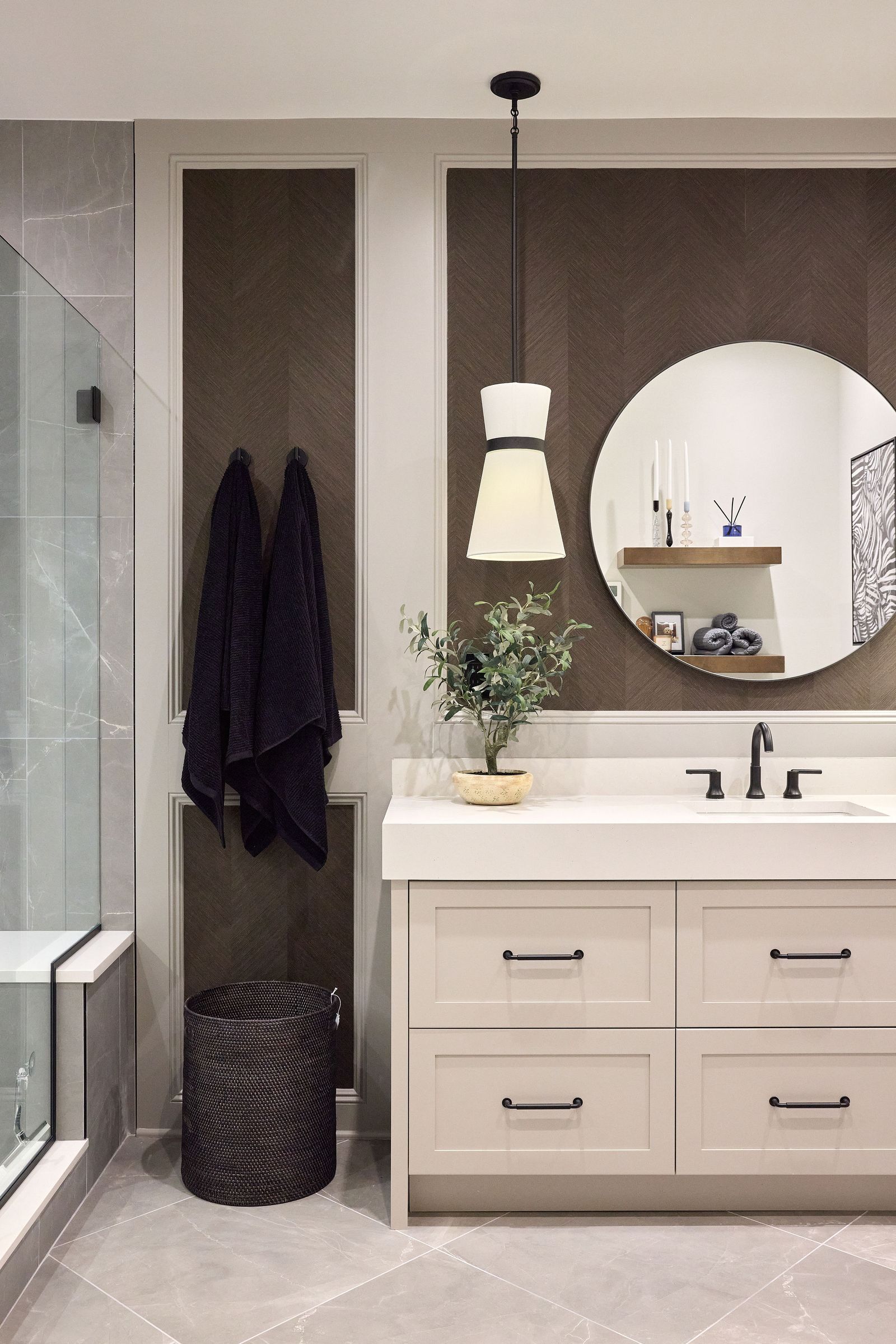 The Luxe Lower Level — UA Designs project
