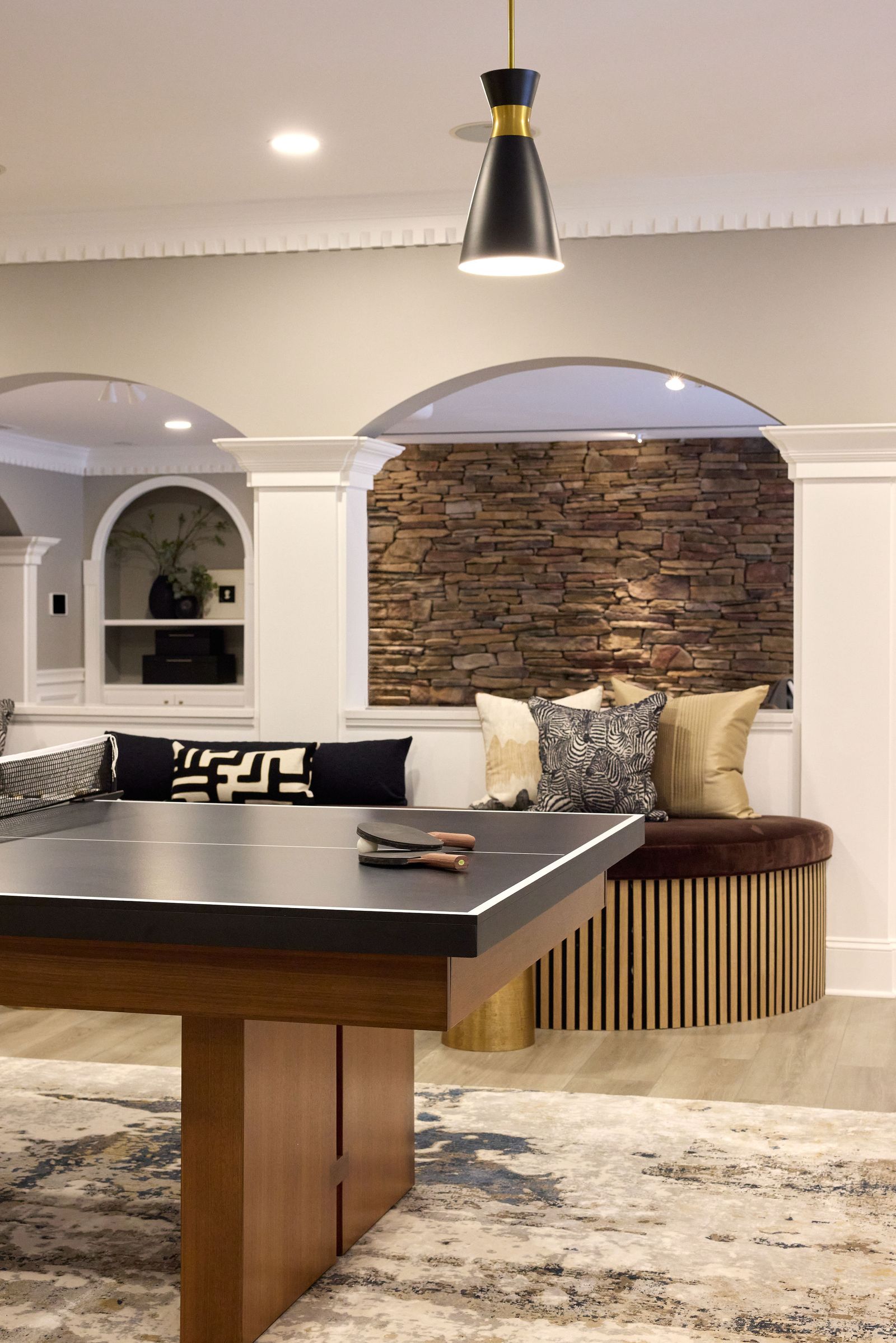 The Luxe Lower Level — UA Designs project