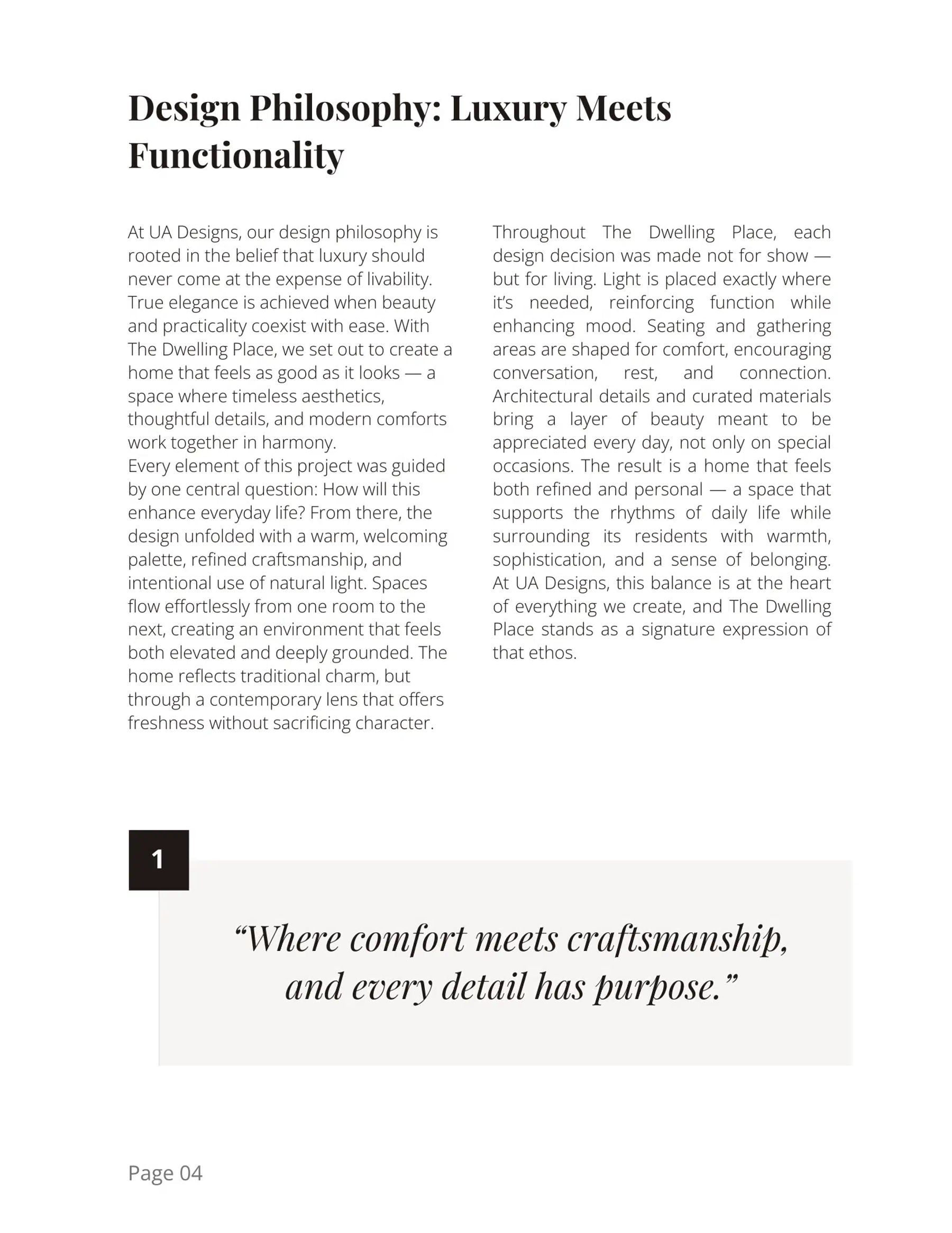 Volume 1: The Dwelling Place page 4