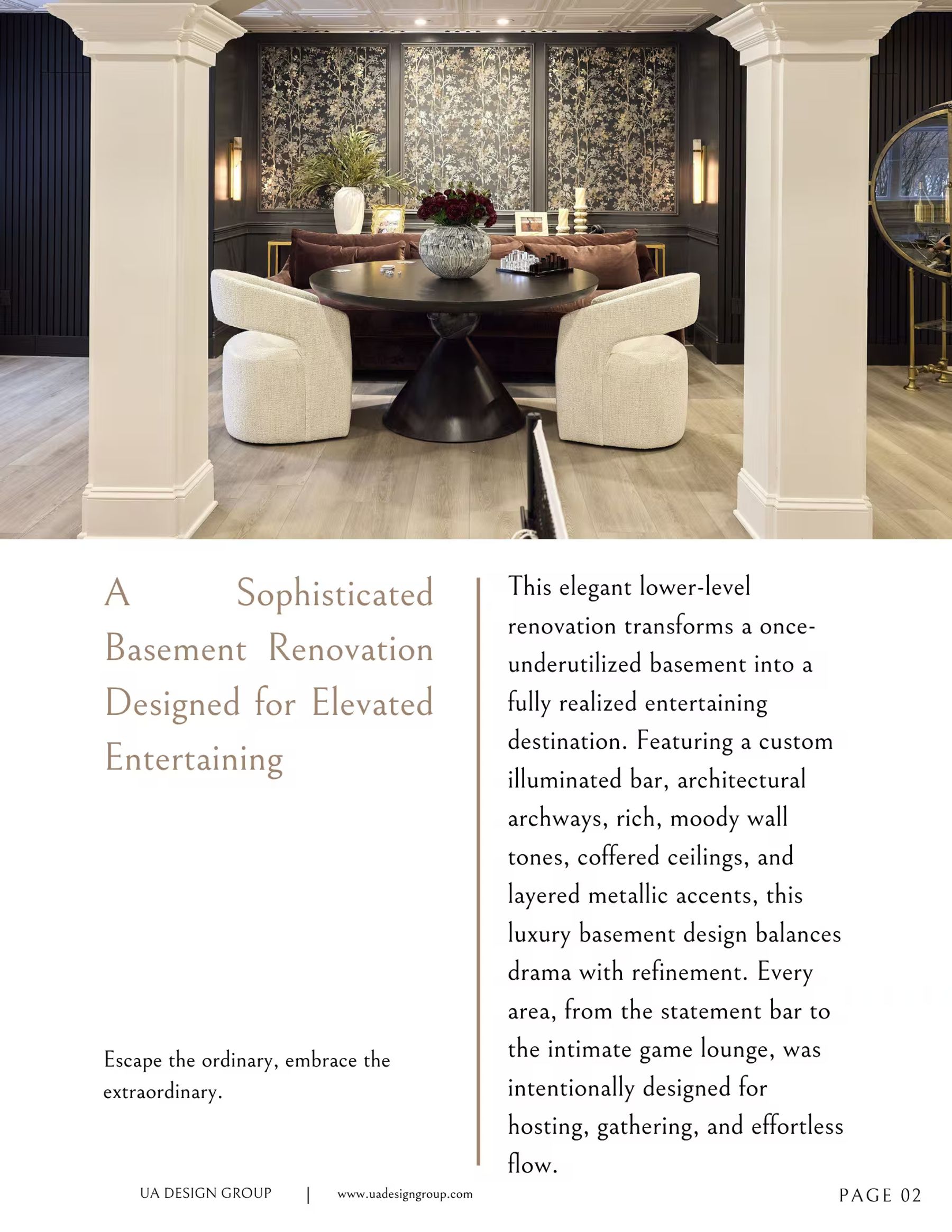 Volume 2: The Luxe Lower Level page 2