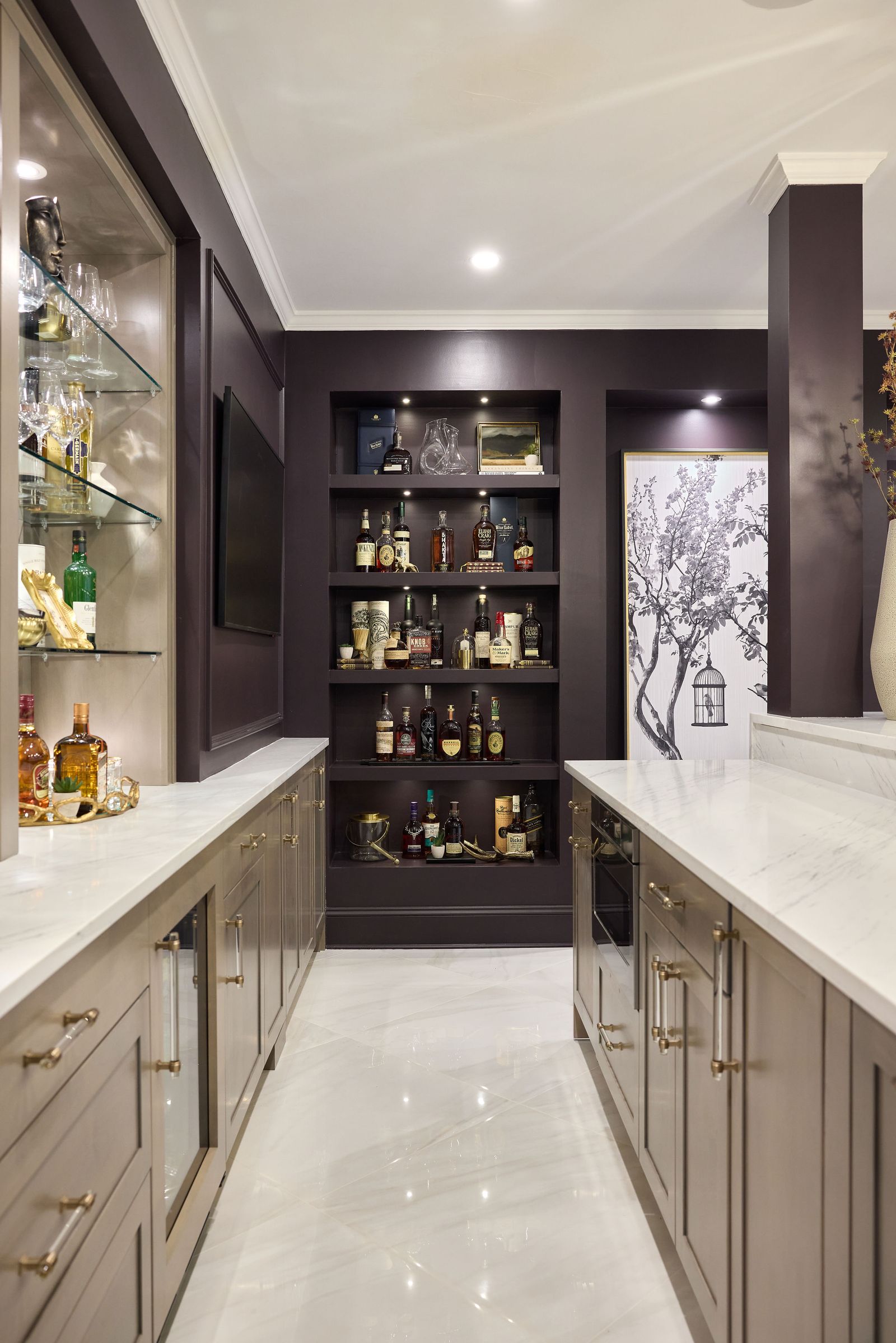 The Luxe Lower Level — UA Designs project