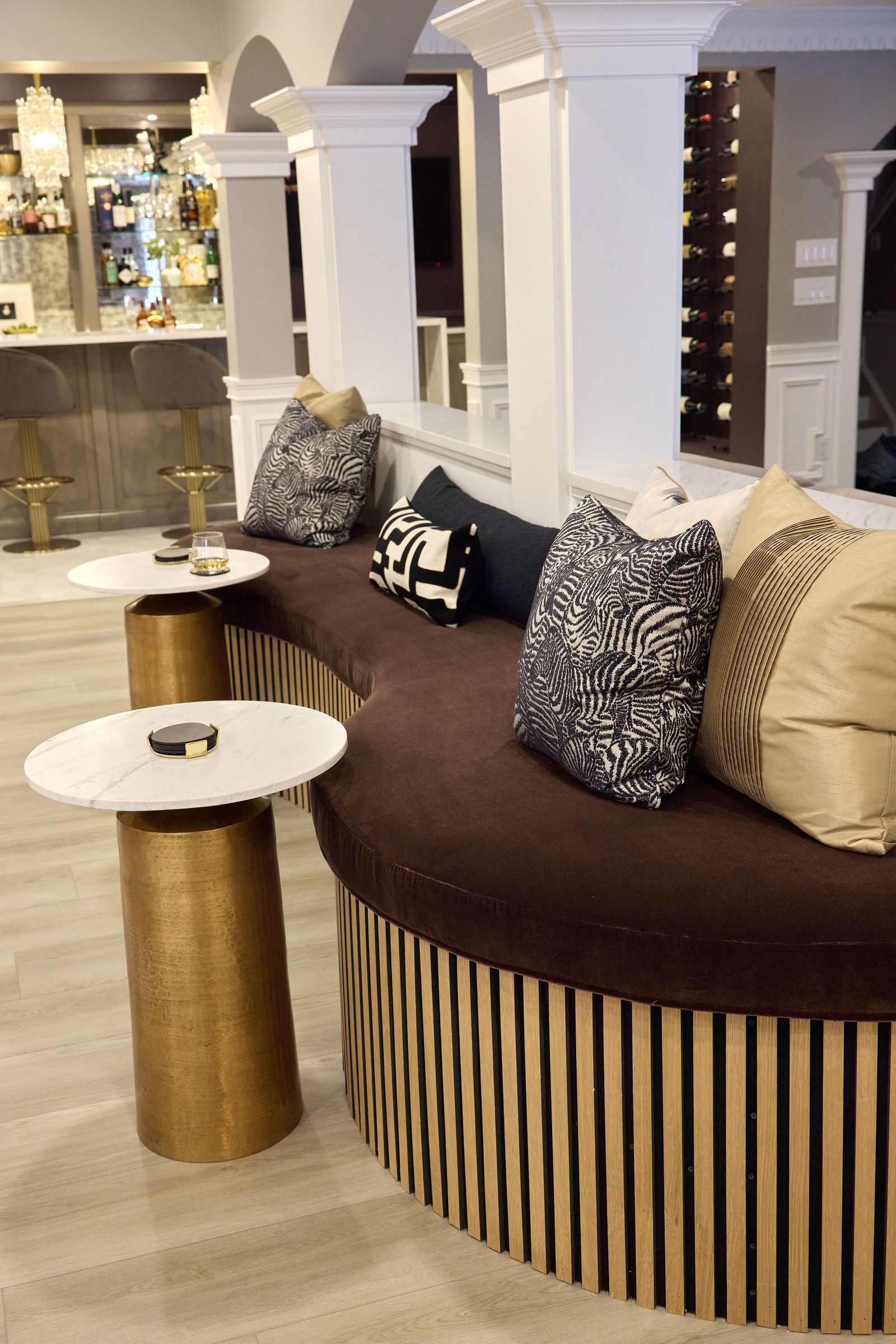 The Luxe Lower Level — UA Designs project