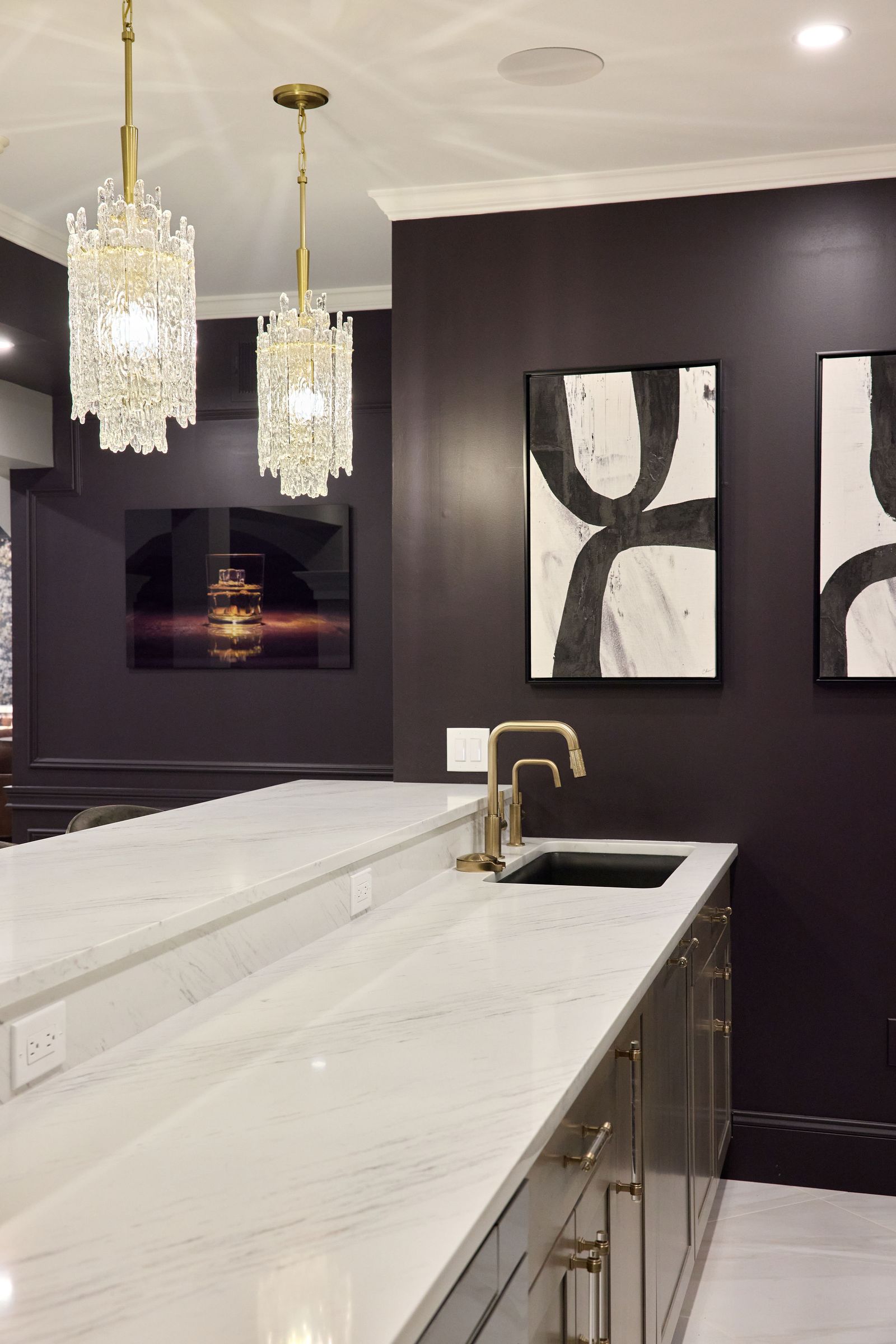 The Luxe Lower Level — UA Designs project