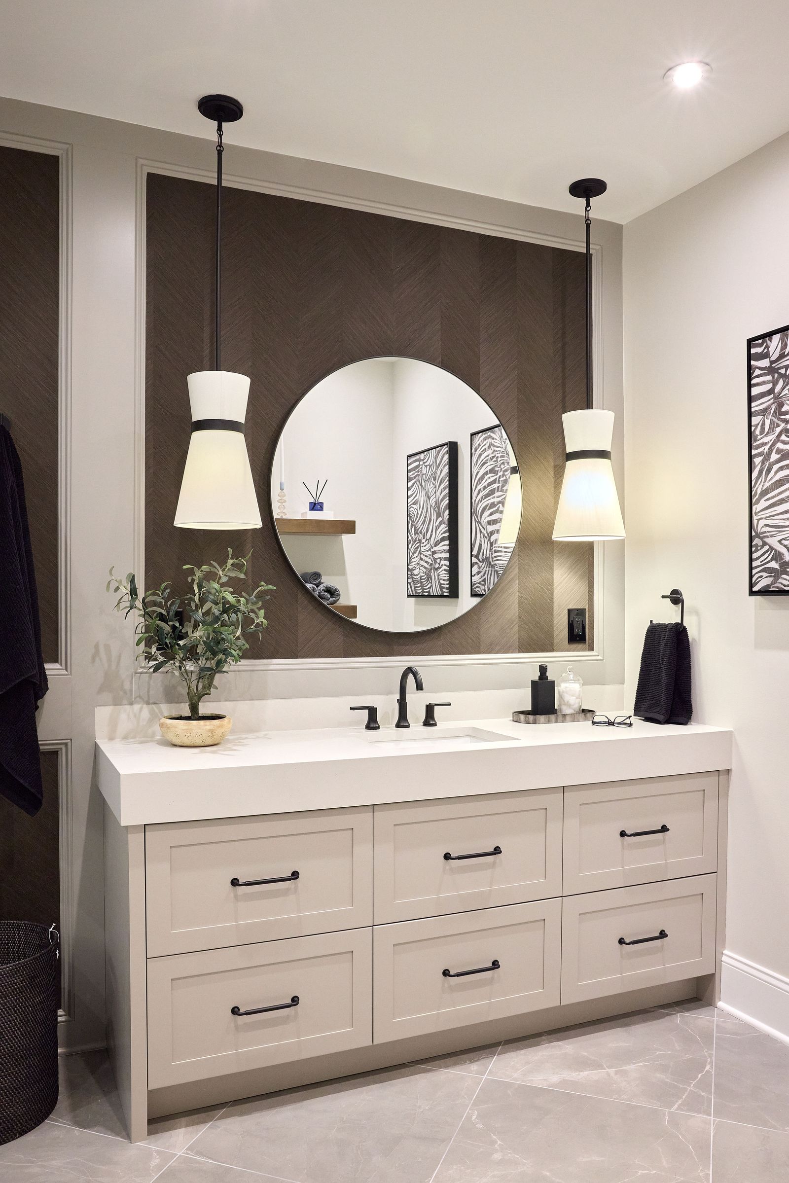 The Luxe Lower Level — UA Designs project