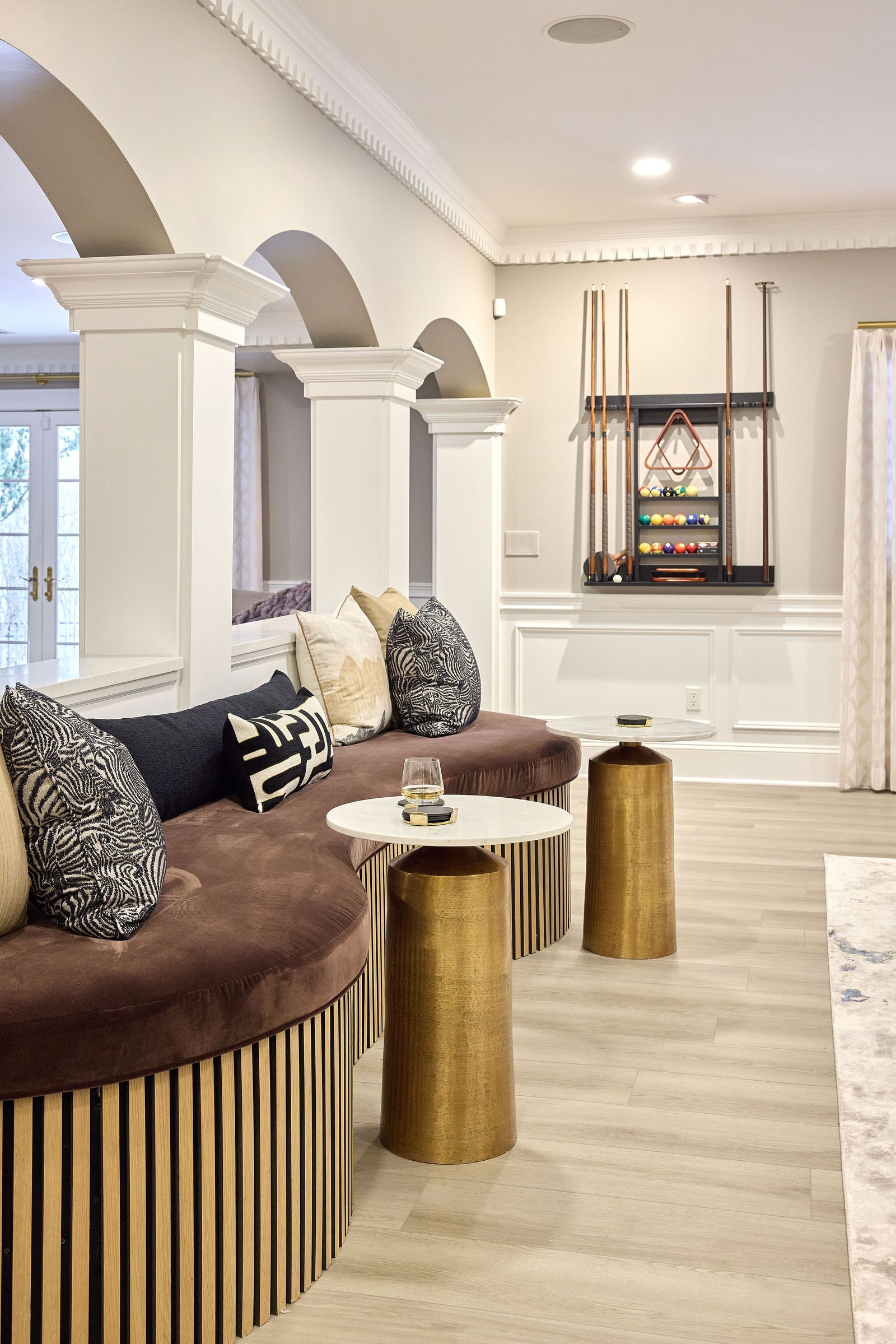The Luxe Lower Level — UA Designs project