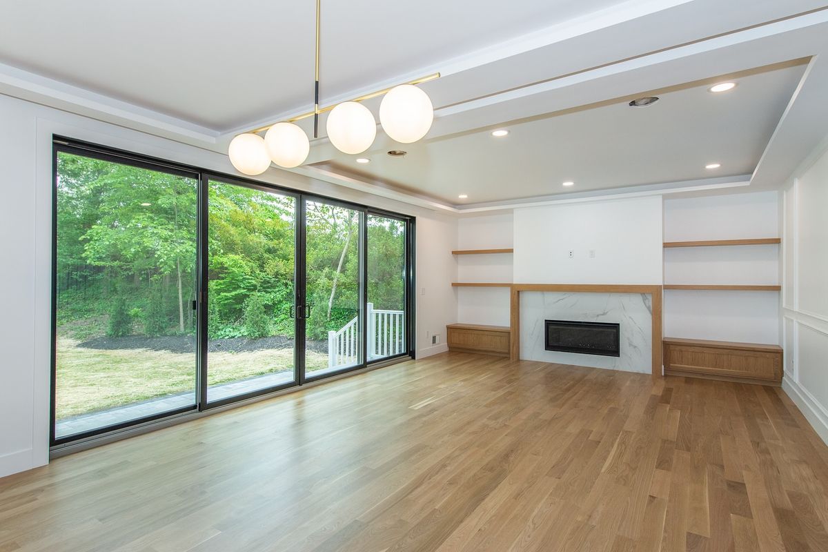 Modern Farmhouse Retreat — Living space in Westfield, NJ