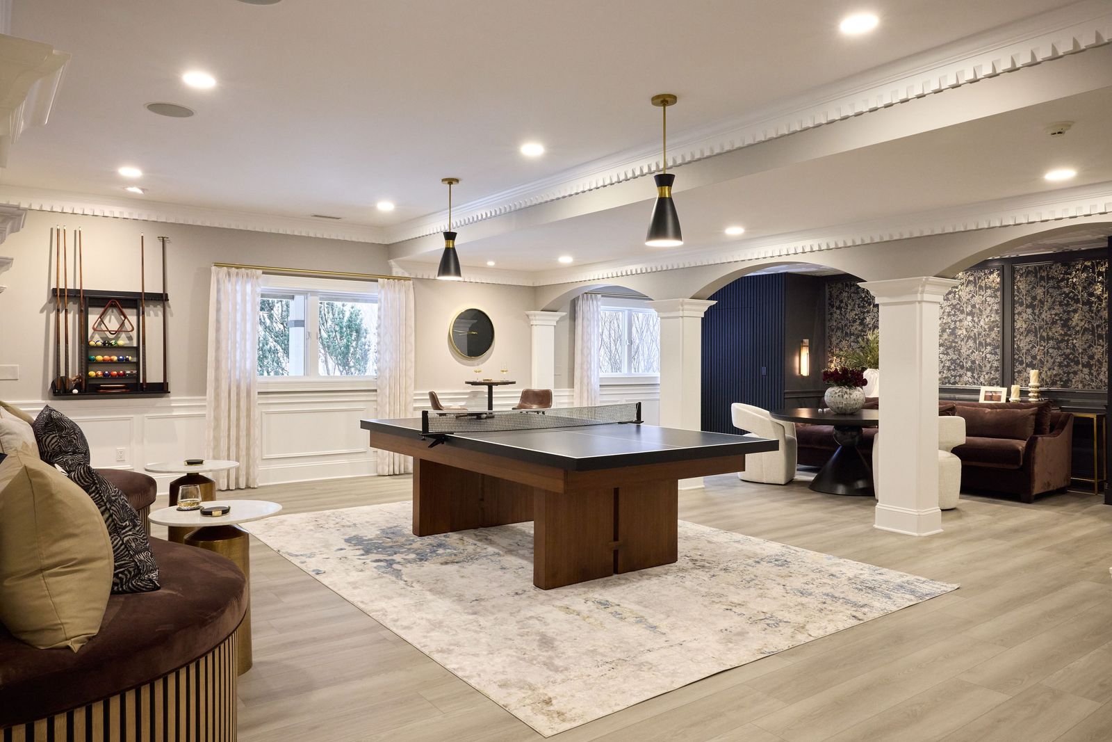 The Luxe Lower Level — UA Designs project