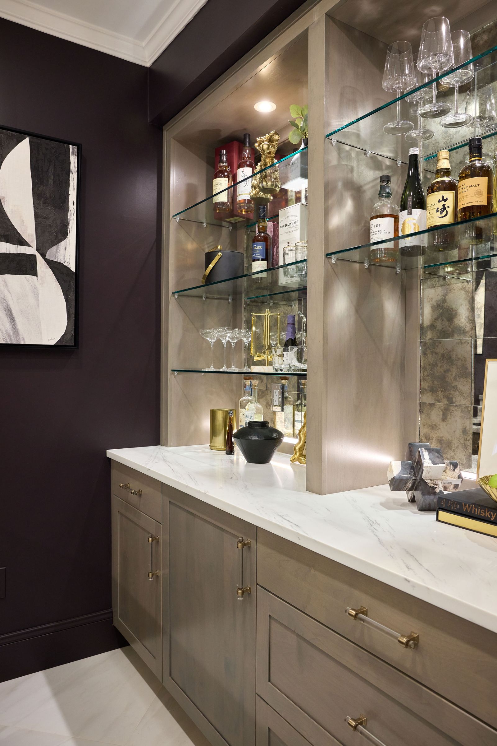 The Luxe Lower Level — UA Designs project