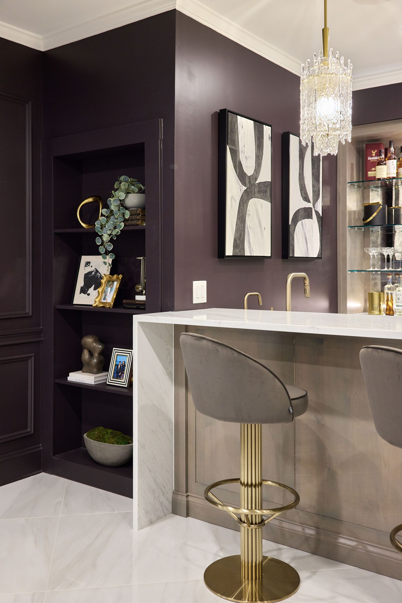 The Luxe Lower Level — UA Designs project