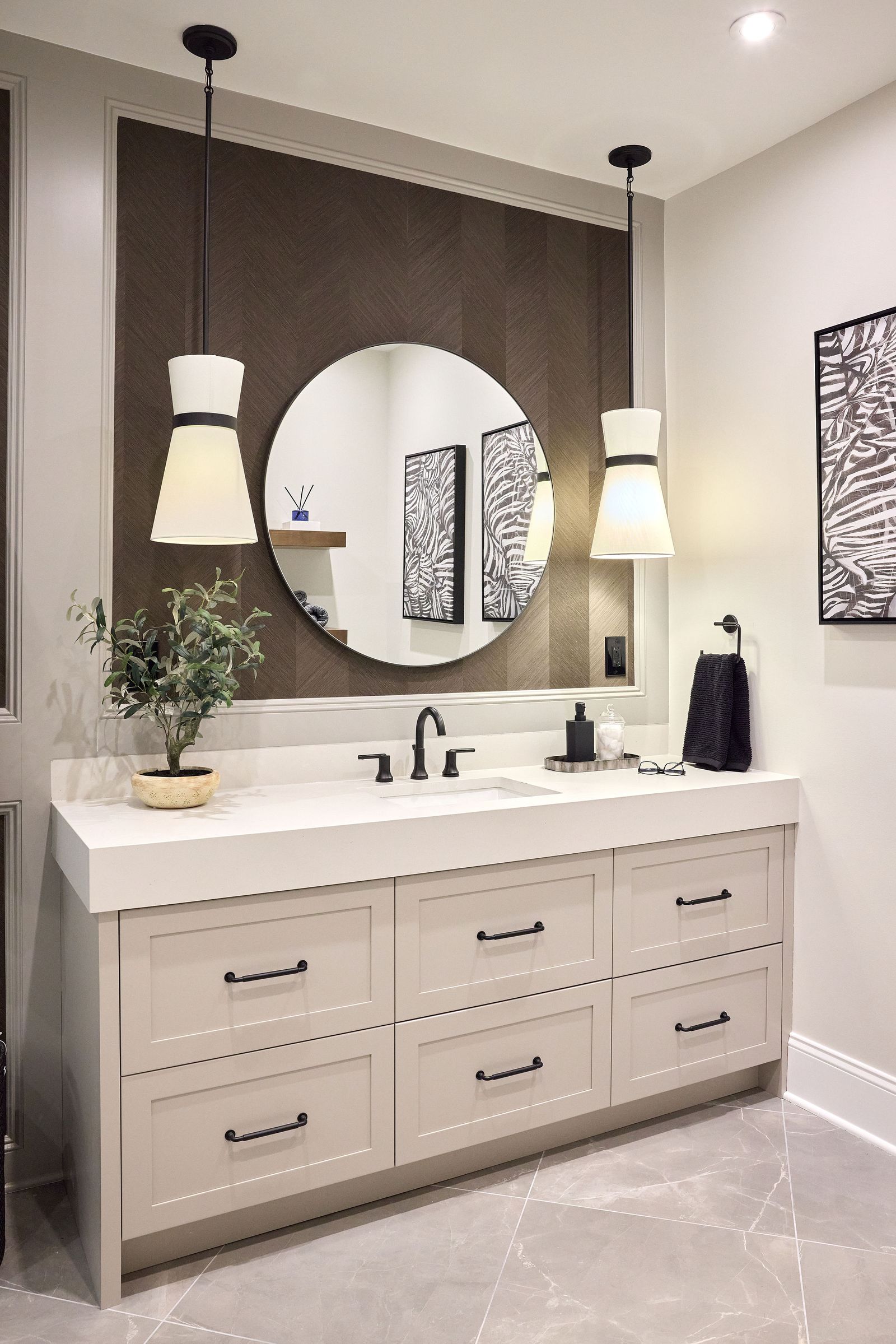 The Luxe Lower Level — UA Designs project
