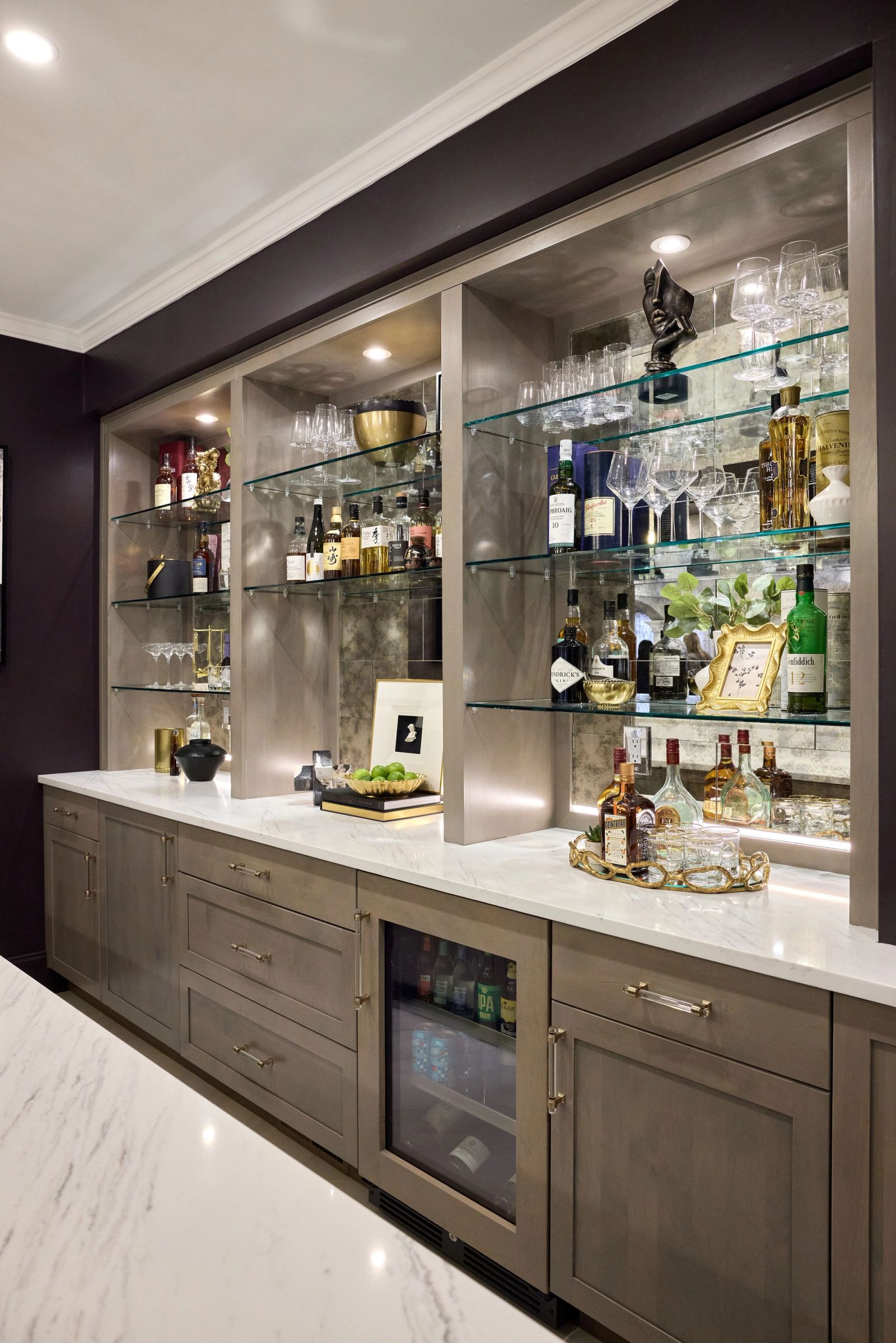 The Luxe Lower Level — UA Designs project
