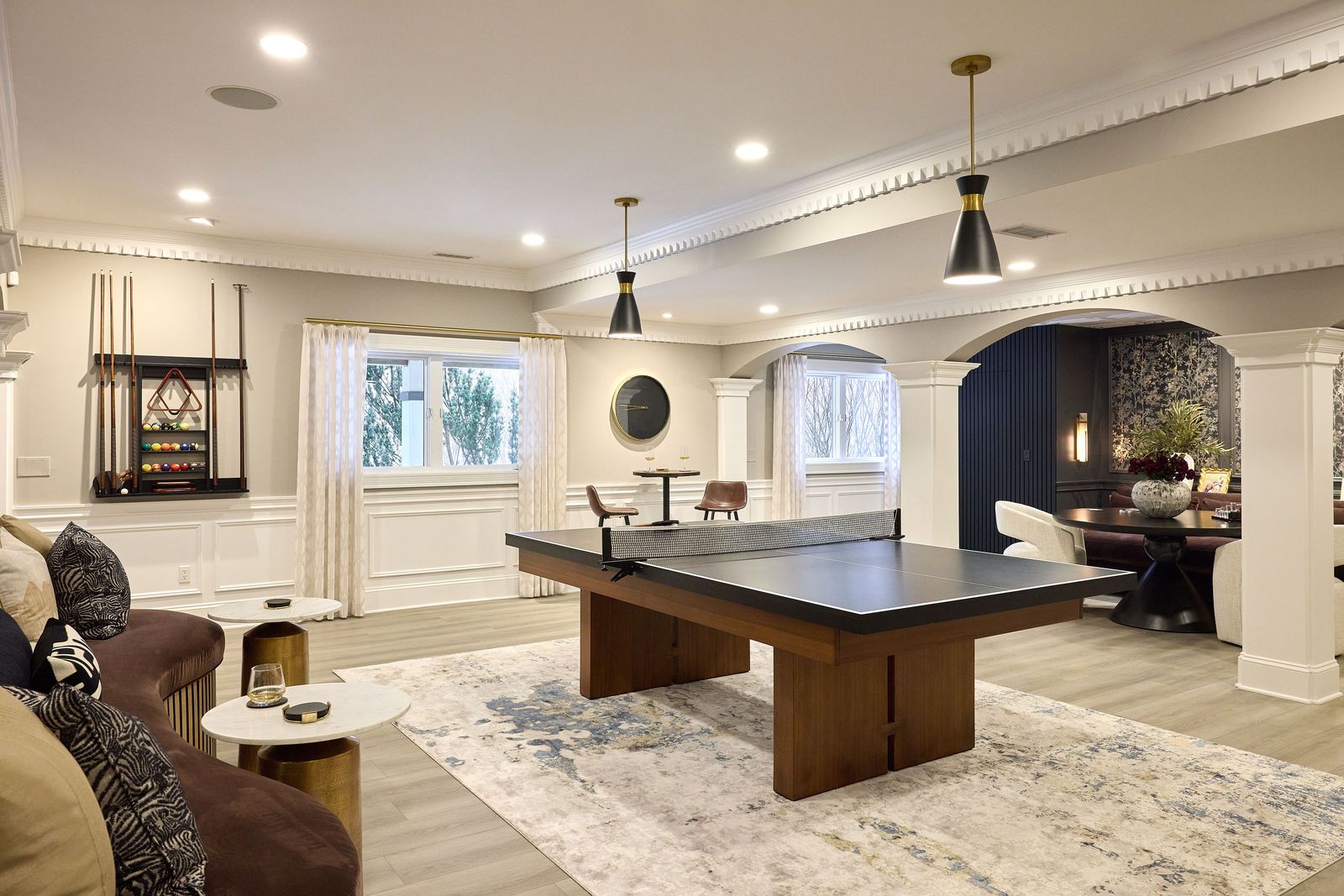 The Luxe Lower Level — UA Designs project