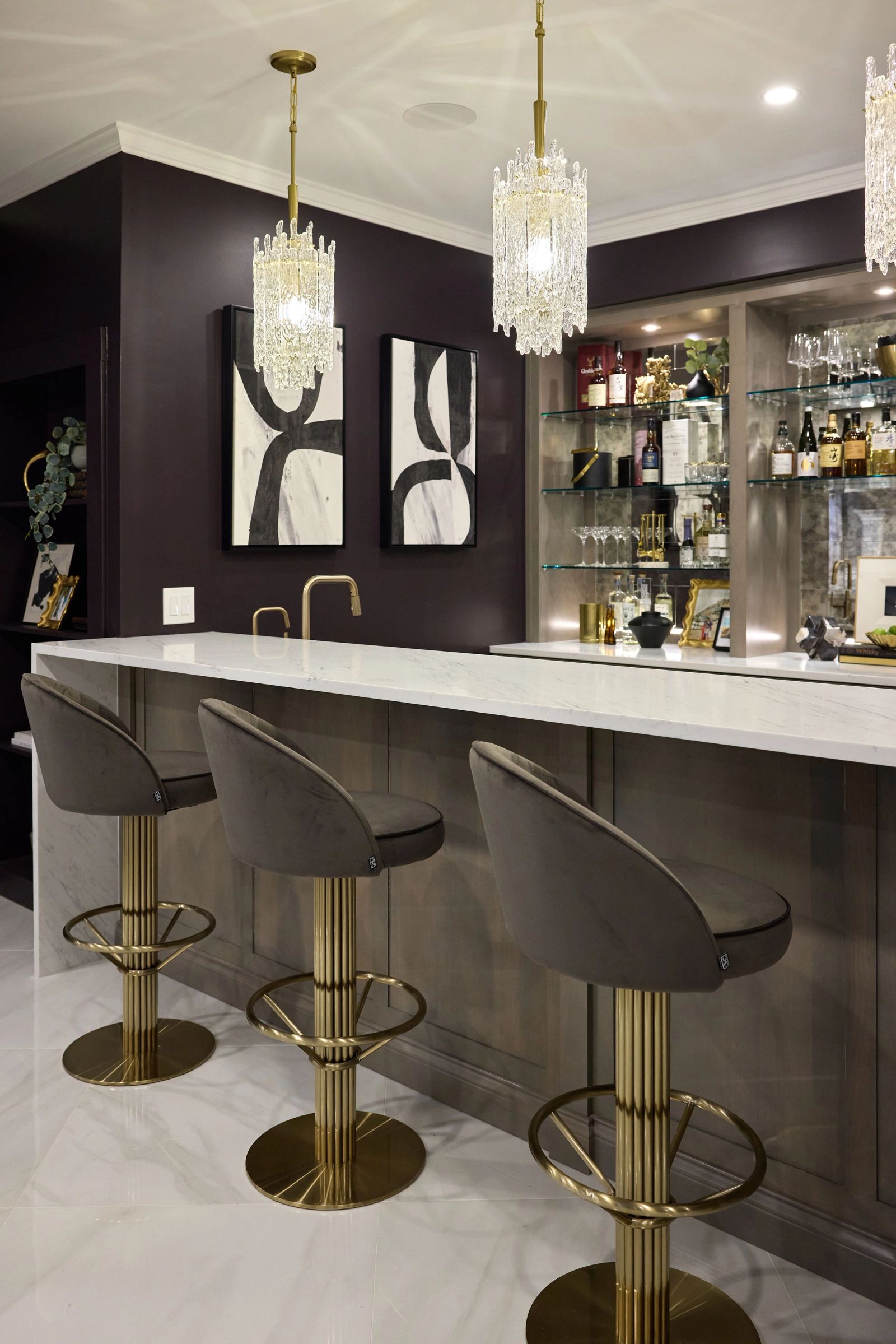 The Luxe Lower Level — UA Designs project