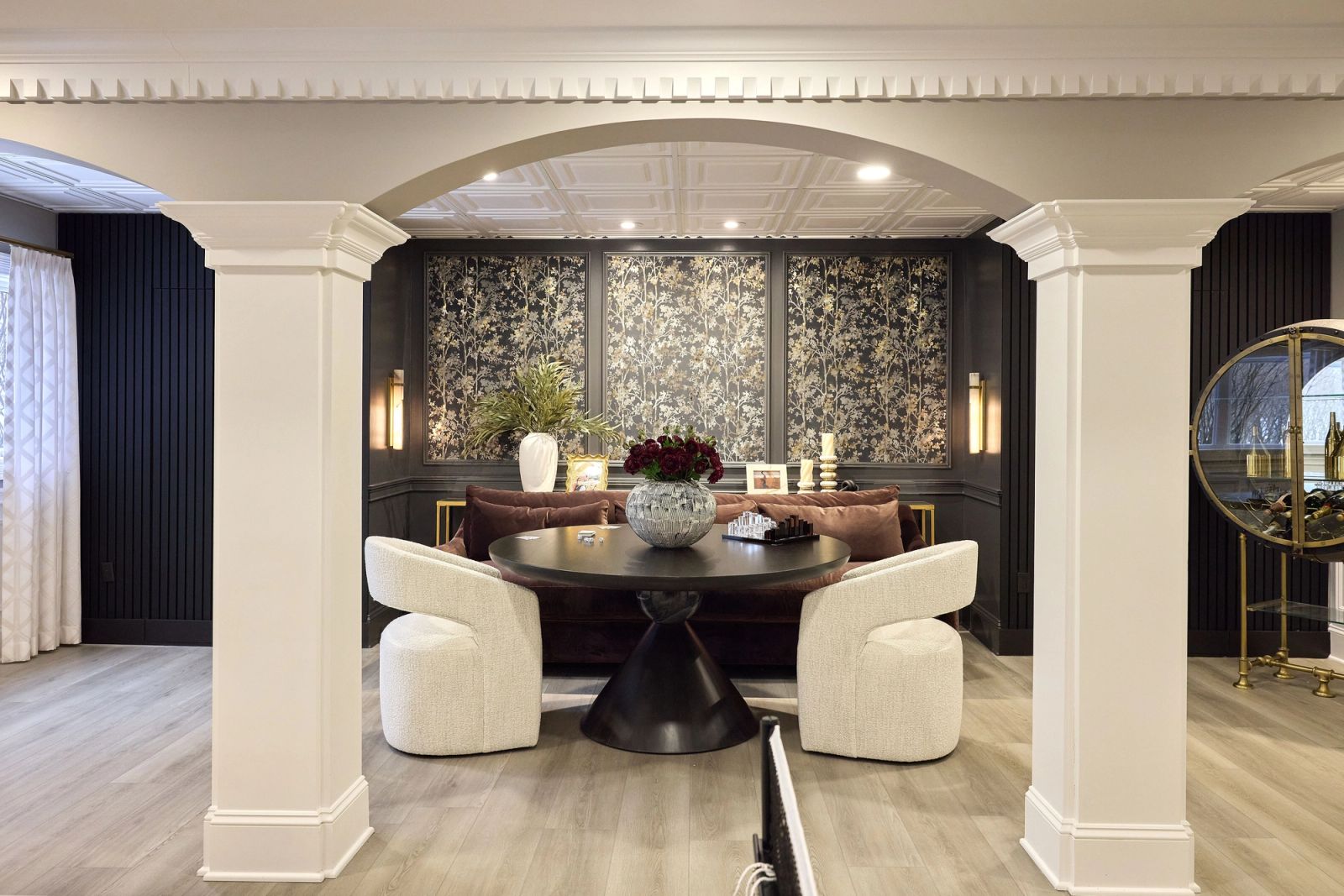 The Luxe Lower Level — UA Designs project