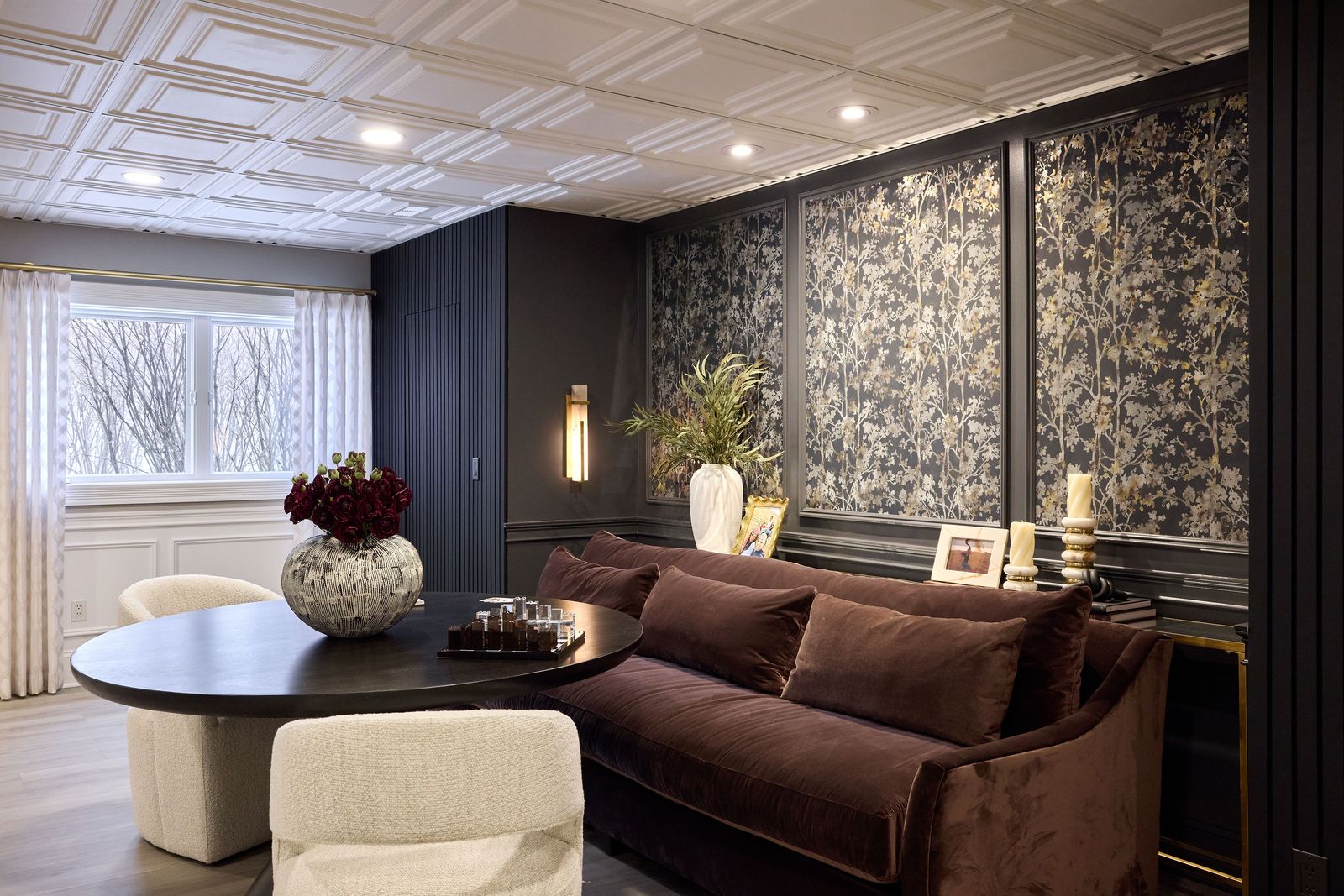 The Luxe Lower Level — UA Designs project