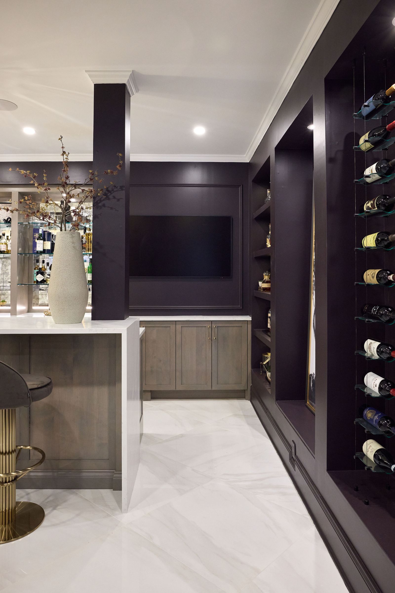 The Luxe Lower Level — UA Designs project