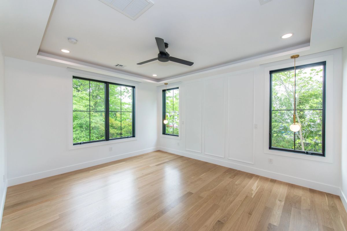 Modern Farmhouse Retreat — Bedroom in Westfield, NJ