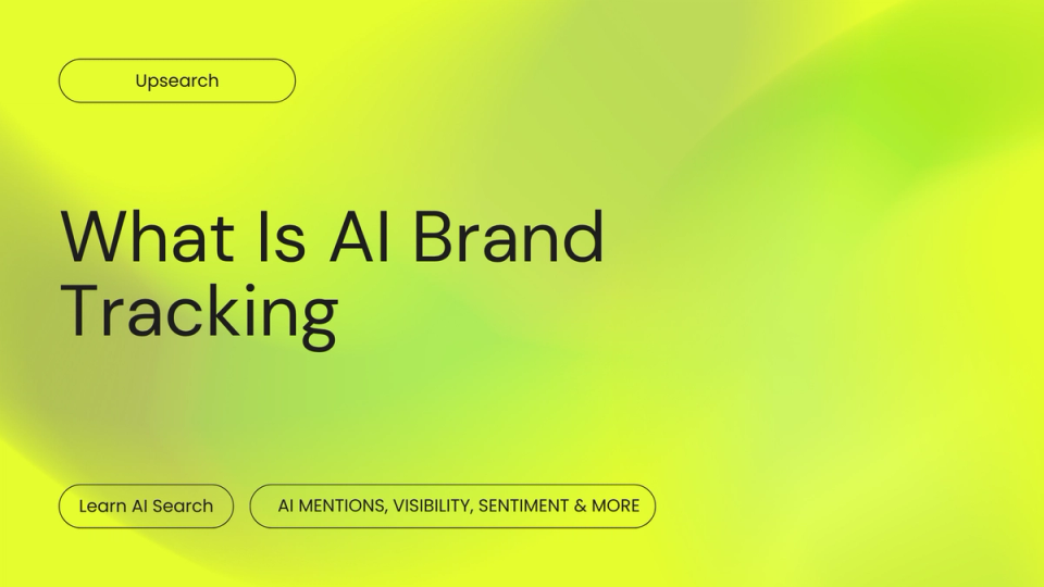 What Is AI Brand Tracking 