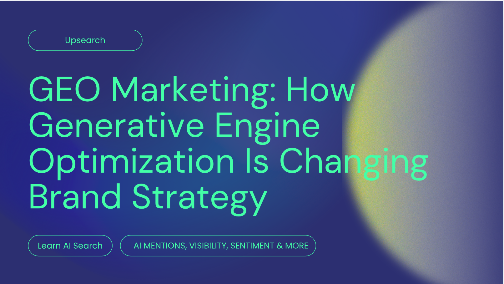 GEO Marketing: How Generative Engine Optimization Is Changing Brand Strategy
