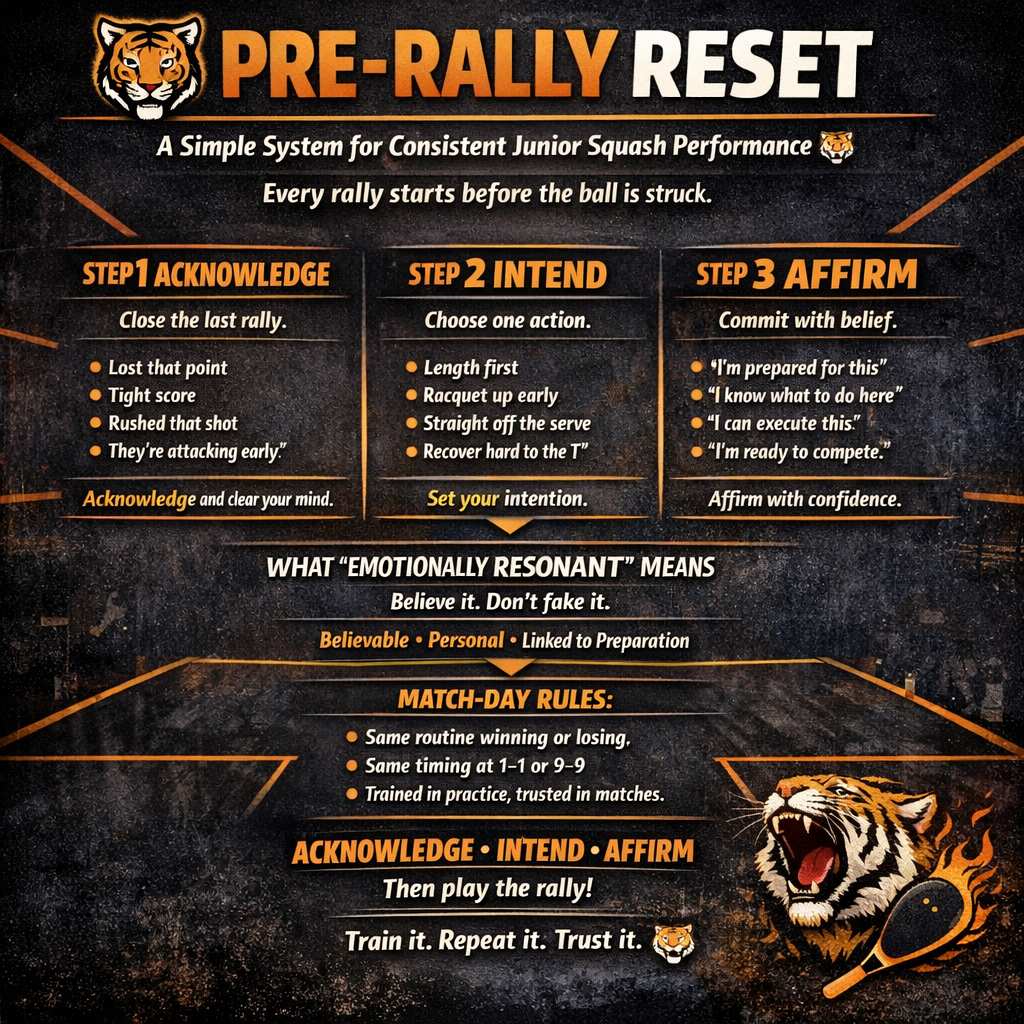 Pre-Rally Rituals: The Hidden Key to Consistent Junior Squash Performance