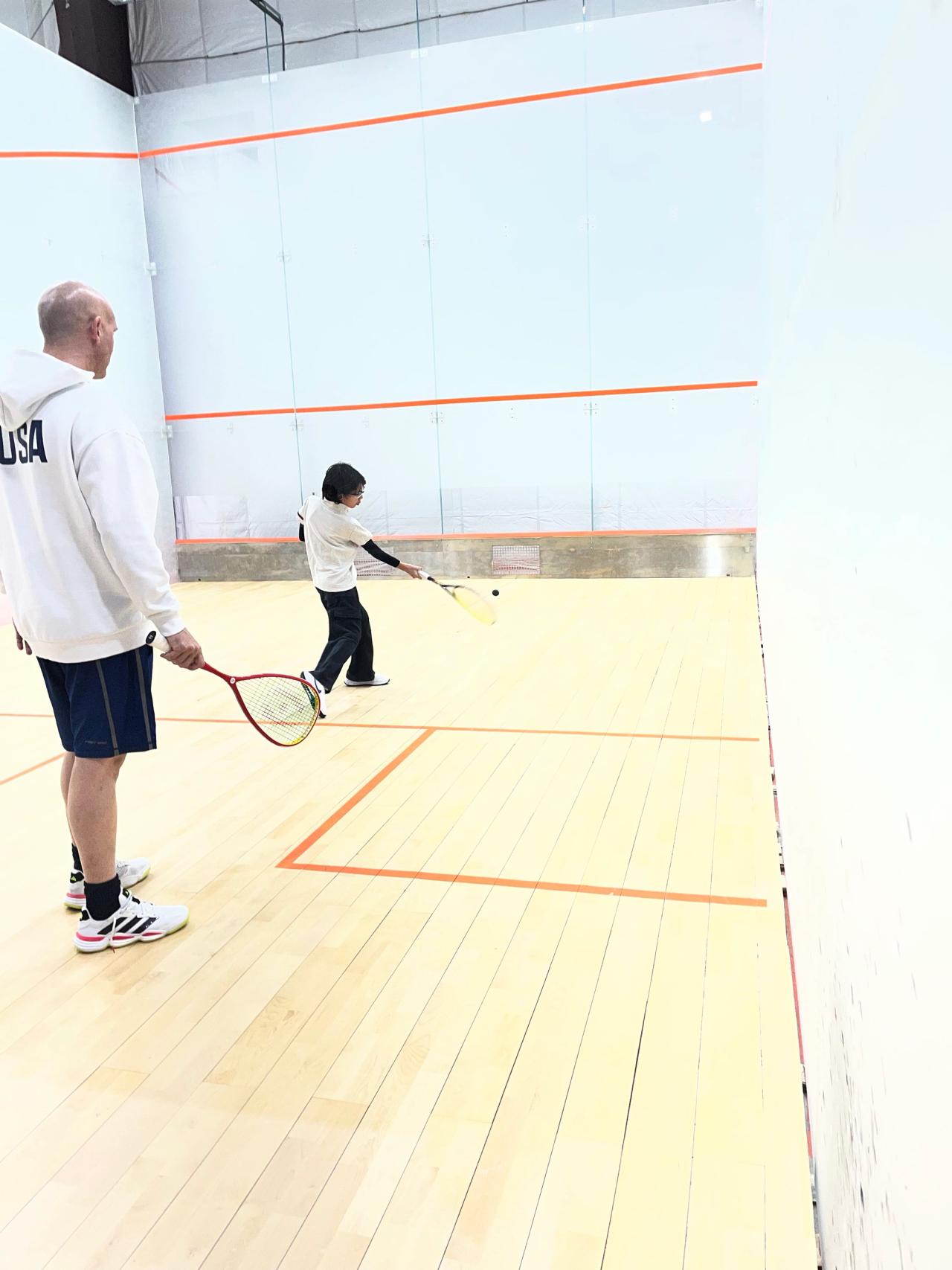 Squash Specific Attention Training!