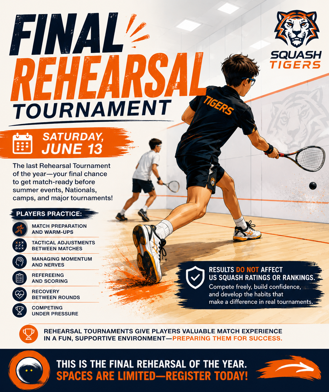 Final Rehearsal Tournament of the Season