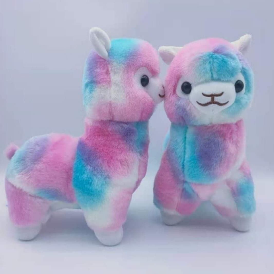 Llama de colores variados