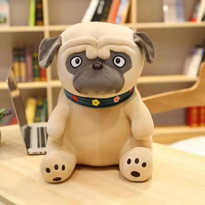 perro pug correa 
